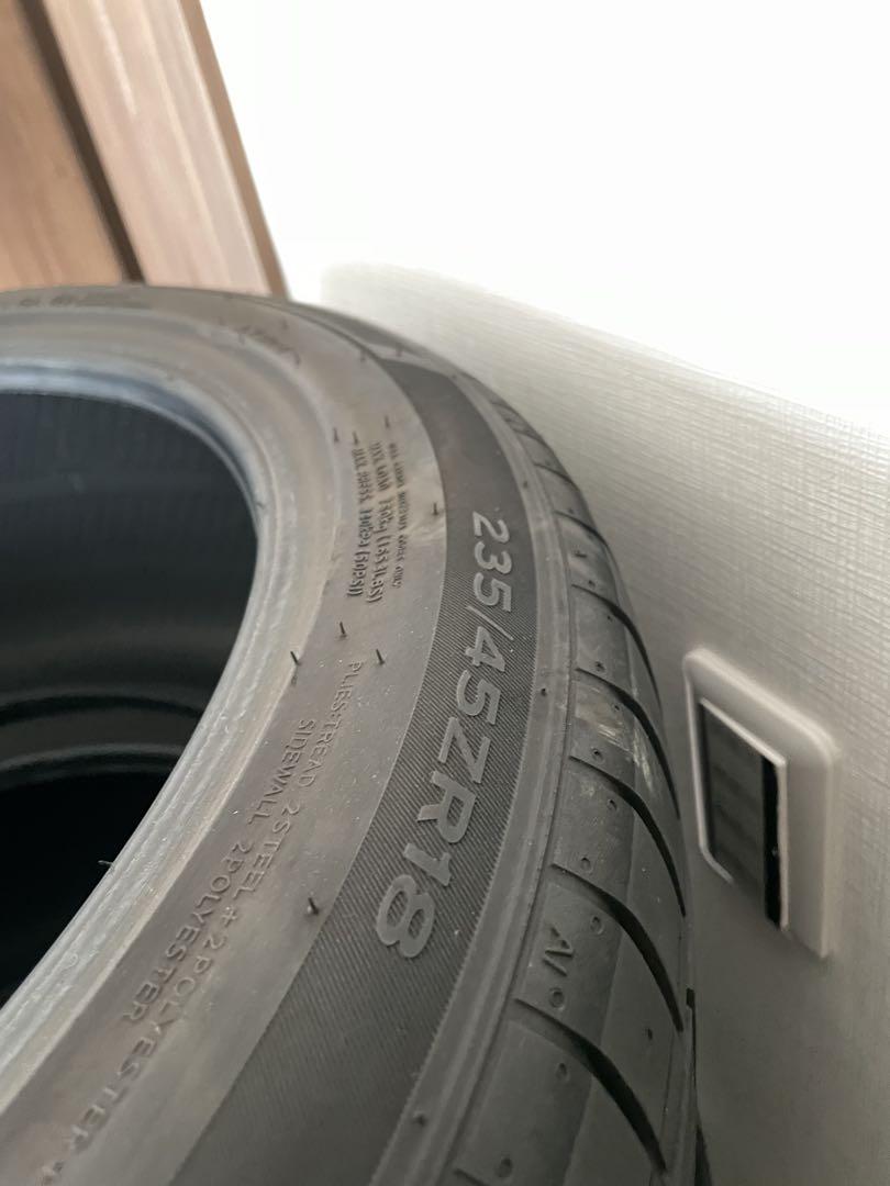 Hankook サマータイヤ 235/45ZR18 4本セット