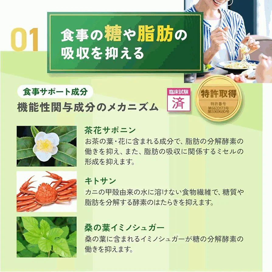 ②訳あり大特価！大人のカロリミット40回分(120粒) ×3袋