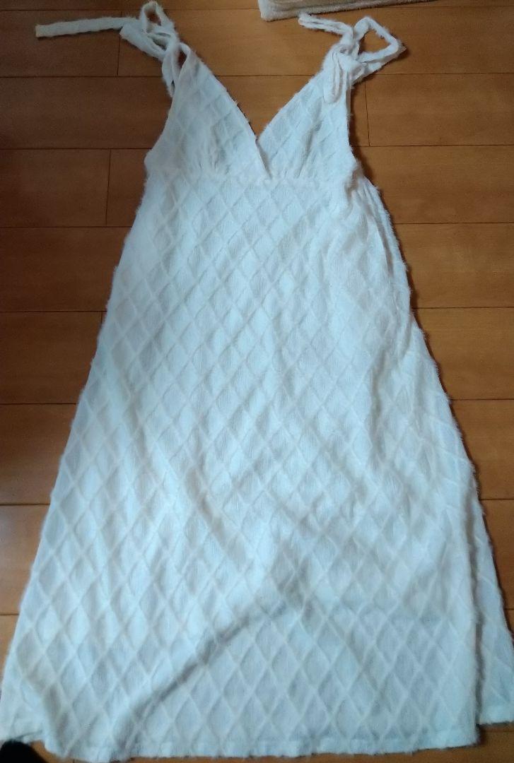 マタニティワンピース honono ホワイト ボリューム袖Iラインワンピース Ecru – honono for mom&baby