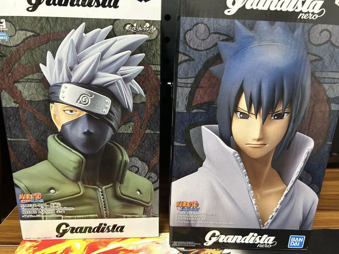 サスケ NARUTO 海外限定 フィギュア とカカシフィギュア - メルカリ