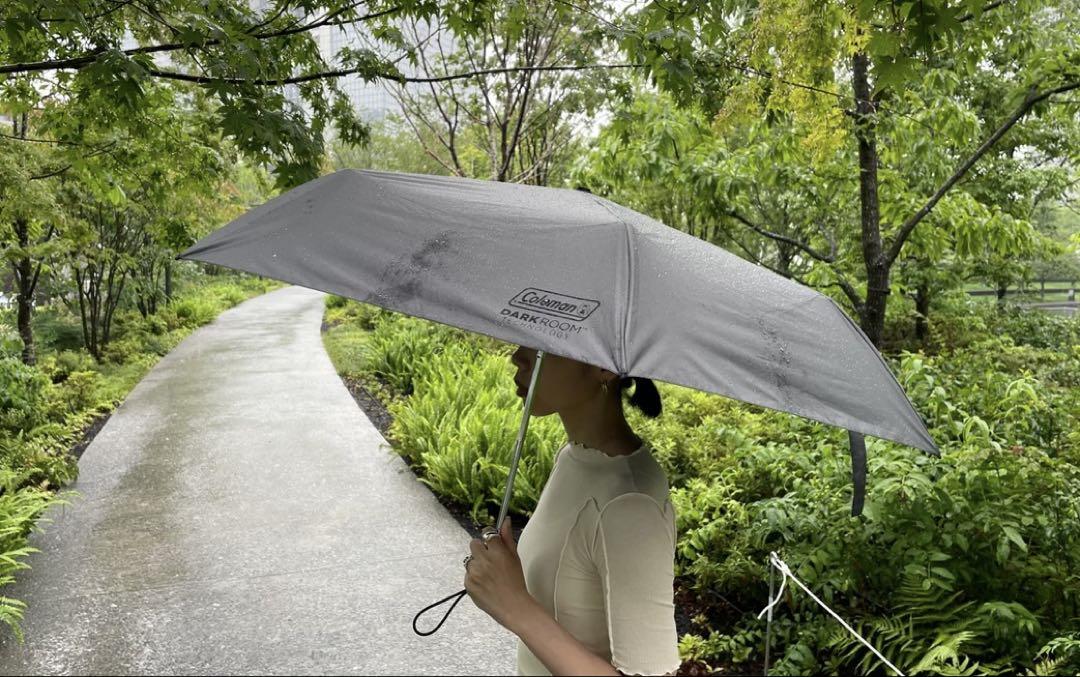 新品 2本 Coleman 晴雨兼用 自動開閉 折りたたみ傘55cm ローソン コールマンの傘が買える！【ローソン】の折りたたみ傘が進化中