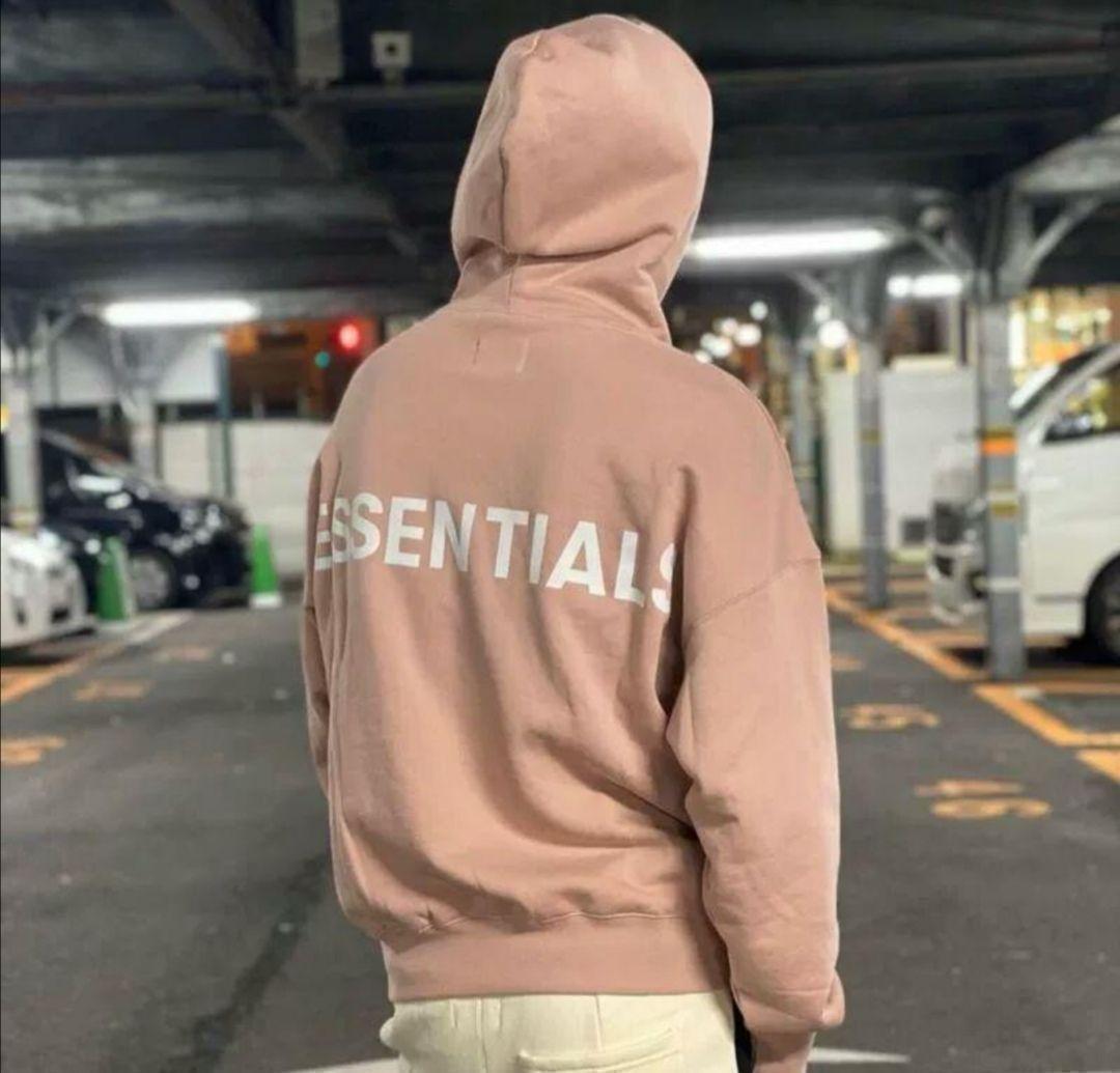 豪華 Essentials 【新品】FOG パーカー L ピンク - パーカー 豪華 Essentials 【新品】FOG パーカー L ピンク - パーカー