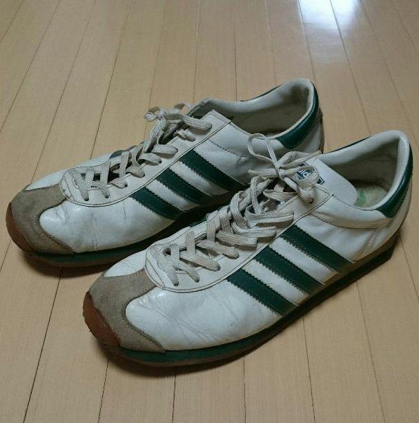 メルカリ 80 S Vintage Adidas カントリー フランス製 スニーカー 30 000 中古や未使用のフリマ