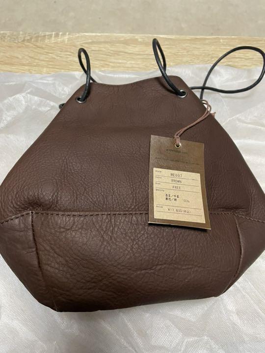 特価お得 MR.OLIVE 巾着バッグ ブラウン ZUxDy-m55432819246 新品在庫あ