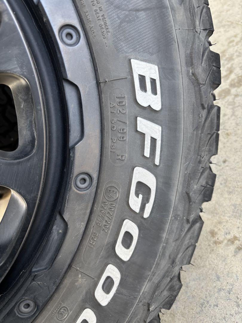 【ホイール無し】BFグッドリッチ 225/70R16 ホワイトレター【No1】