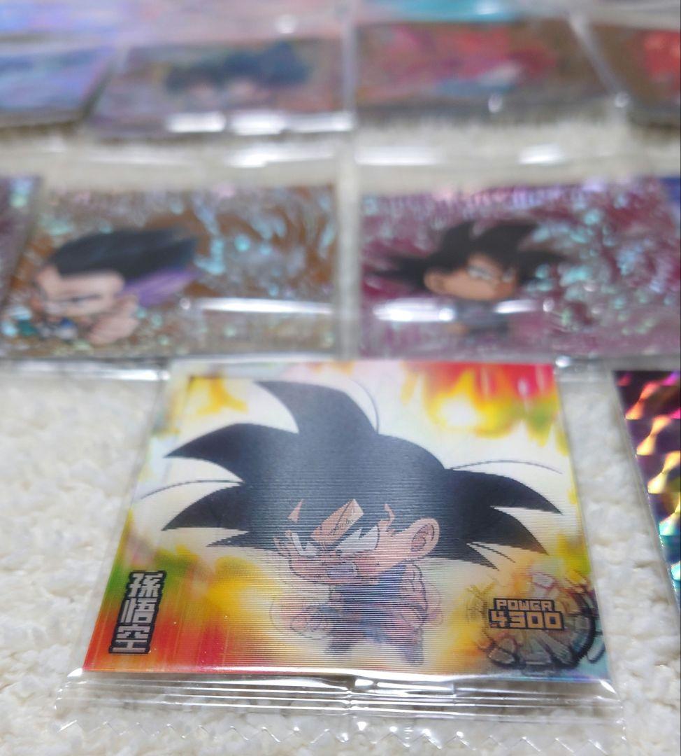 ドラゴンボール 超戦士 シール　ウエハースW17 コンプリート
