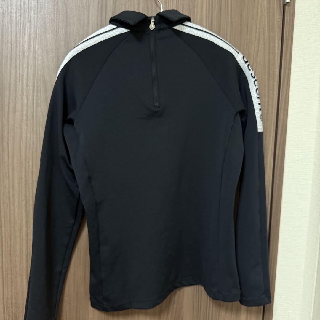 DESCENTE レディース 長袖ポロシャツ