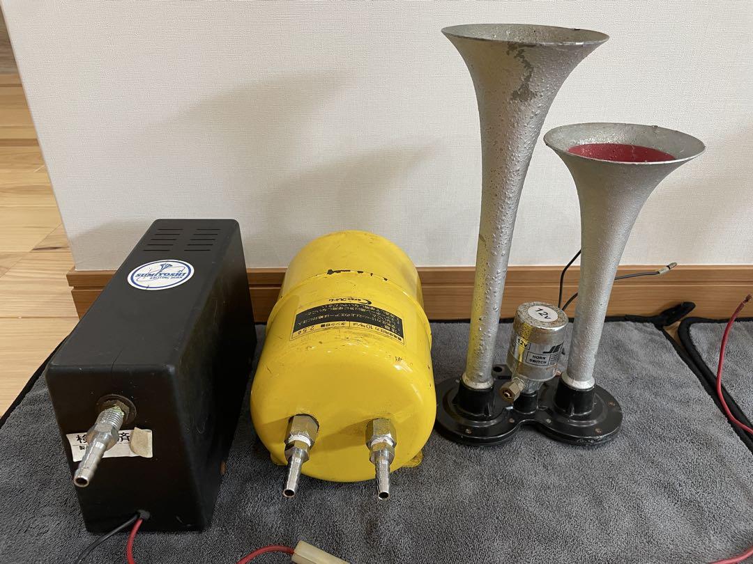 スミヨシ　エアコンプレッサー DC 12V スミヨシ エアコンプレッサー DC-12V - メルカリ