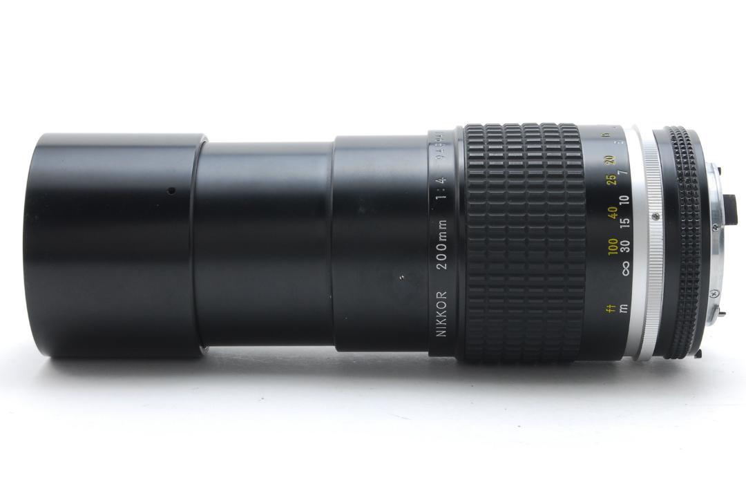 HOT人気セール Nikon NIKKOR 200mm f4 AI-S 単焦点 レンズ A335 lw1MK-m55436097252 人気最新作