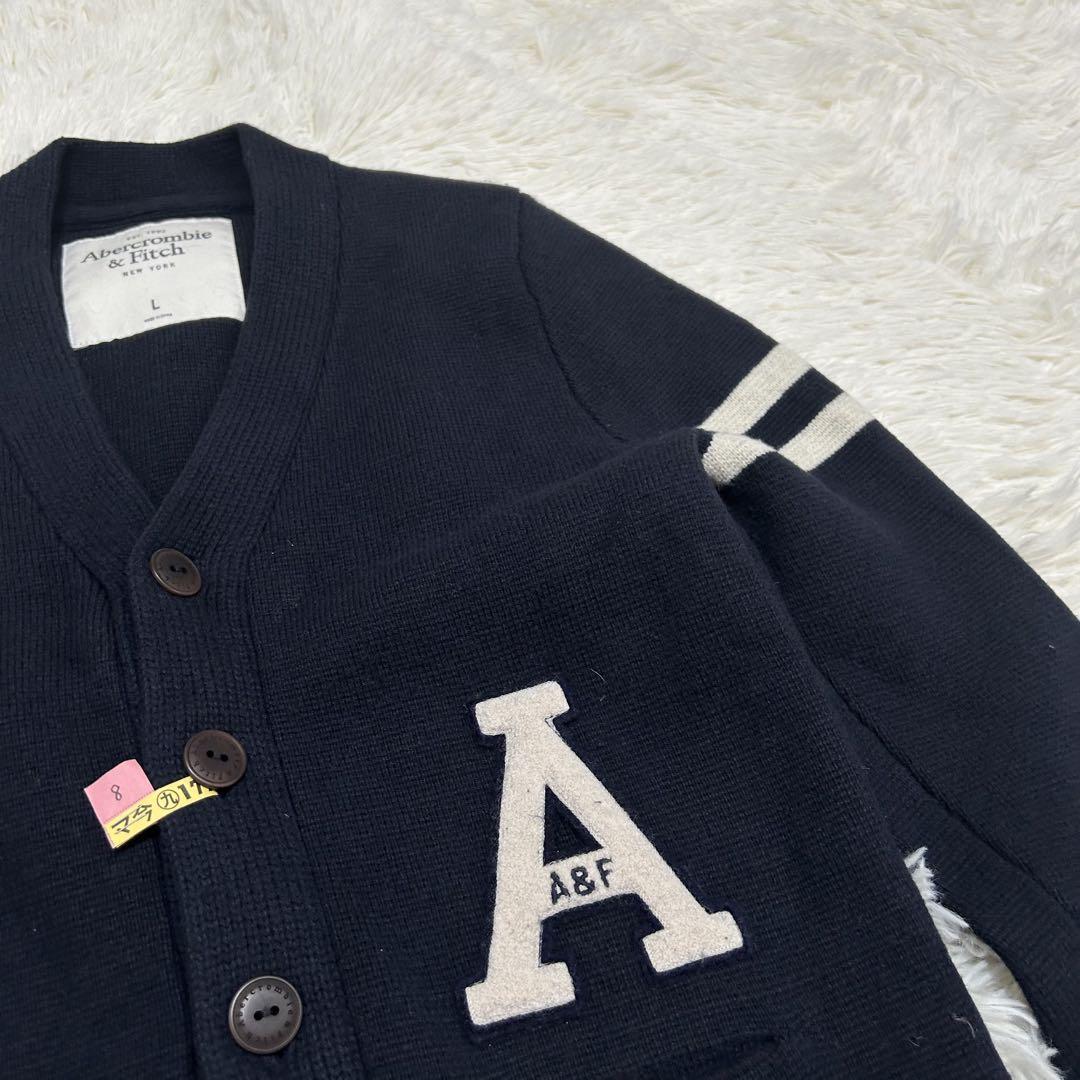 ✴︎ Abercrombie & Fitch アバクロ 厚手 ニットカーディガン