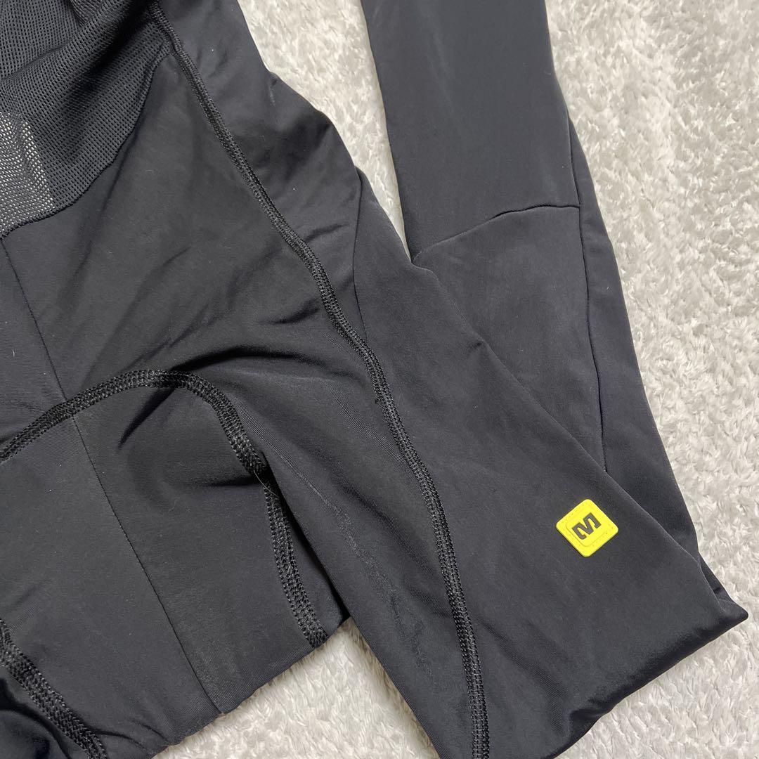 美品 マヴィック MAVIC ブラック ロング ビブタイツ O - メルカリ