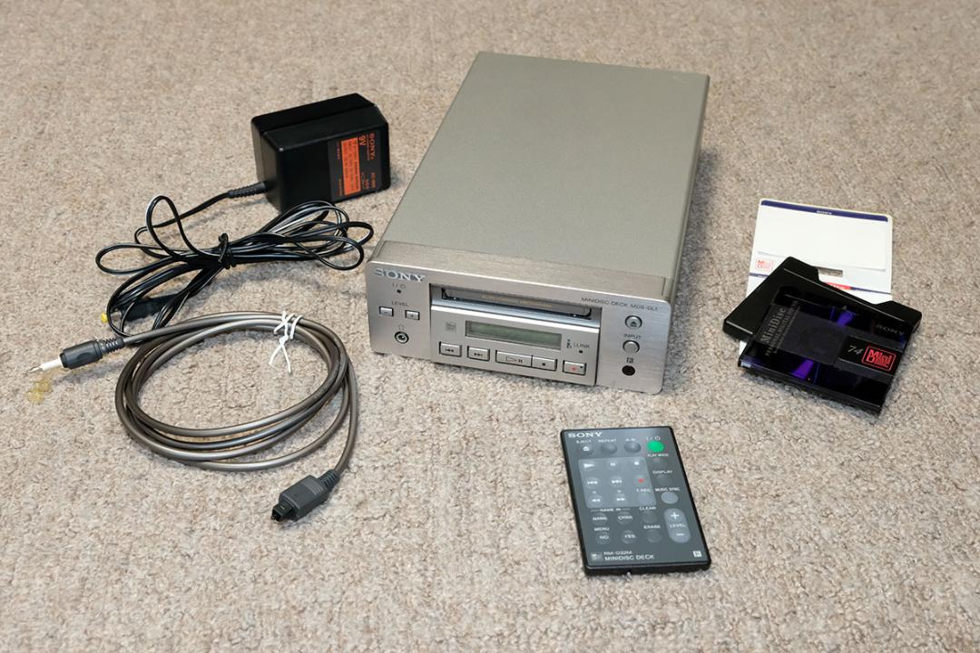 値下げ中☆中古・美品☆SONY　MINI DISC DECK MDS-DL1