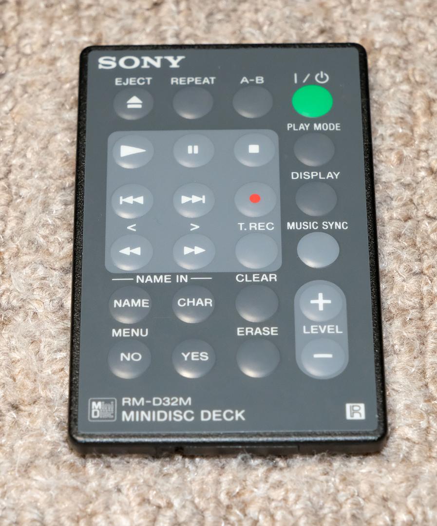 値下げ中☆中古・美品☆SONY　MINI DISC DECK MDS-DL1