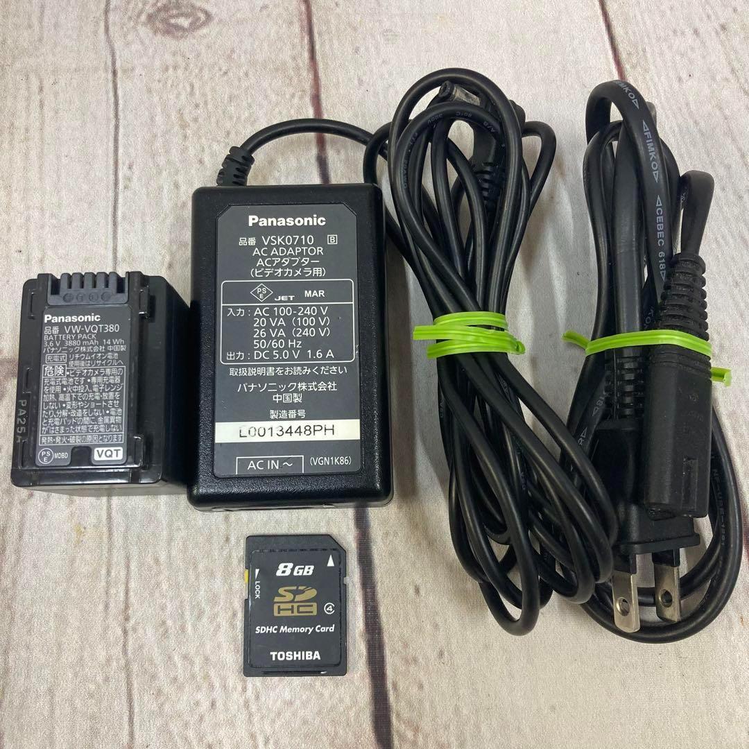 Y0402YPanasonic ビデオカメラ 【HC-W850M-K】