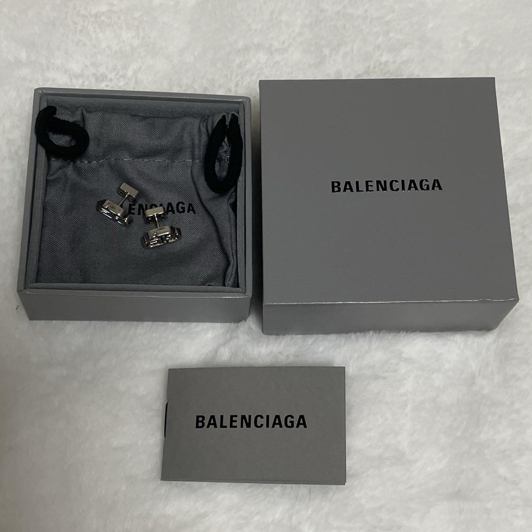 バレンシアガ BALENCIAGA BBロゴスタッドピアス BB XS STUD