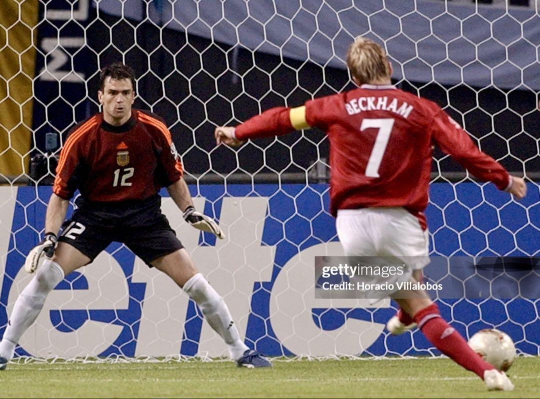 【新品/タグ付き】2002日韓W杯 イングランド代表 ♯7 ベッカム【Lサイズ】