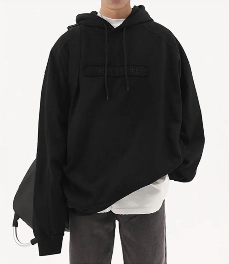 Four colors logo hoodie