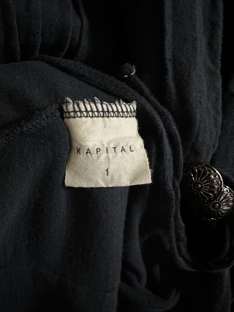 KAPITAL 天竺織り　コットン　羽織り