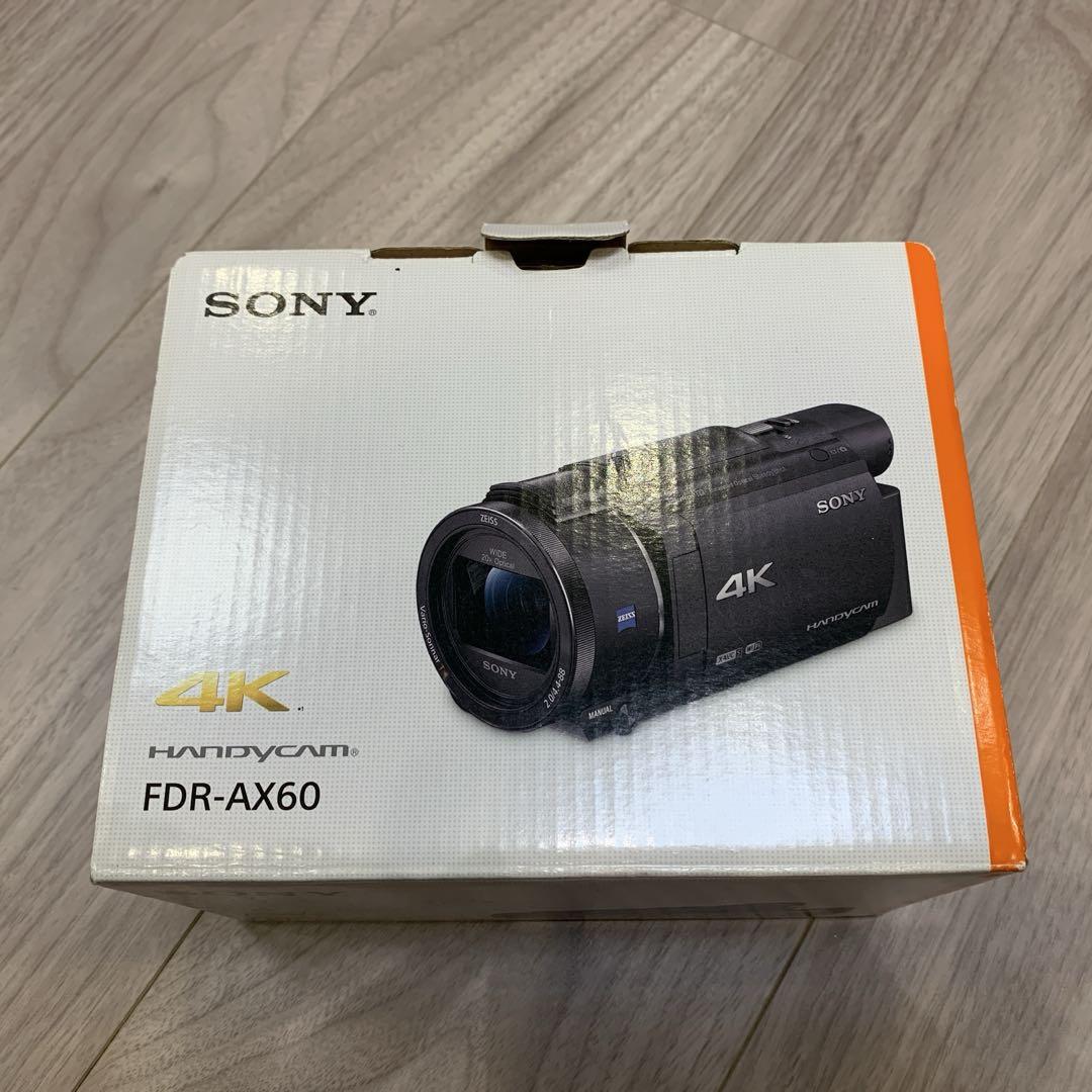 ソニー SONY FDR-AX60 4K ビデオカメラ ハンディカム