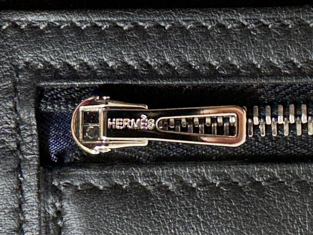 【新品】HERMES エルメス 長財布 シチズンツイル ロング 黒 ブラック
