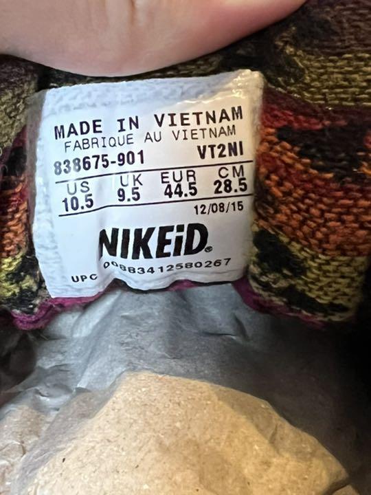 NIKE ID PENDLETON ペンデルトン エアマックス90Supreme