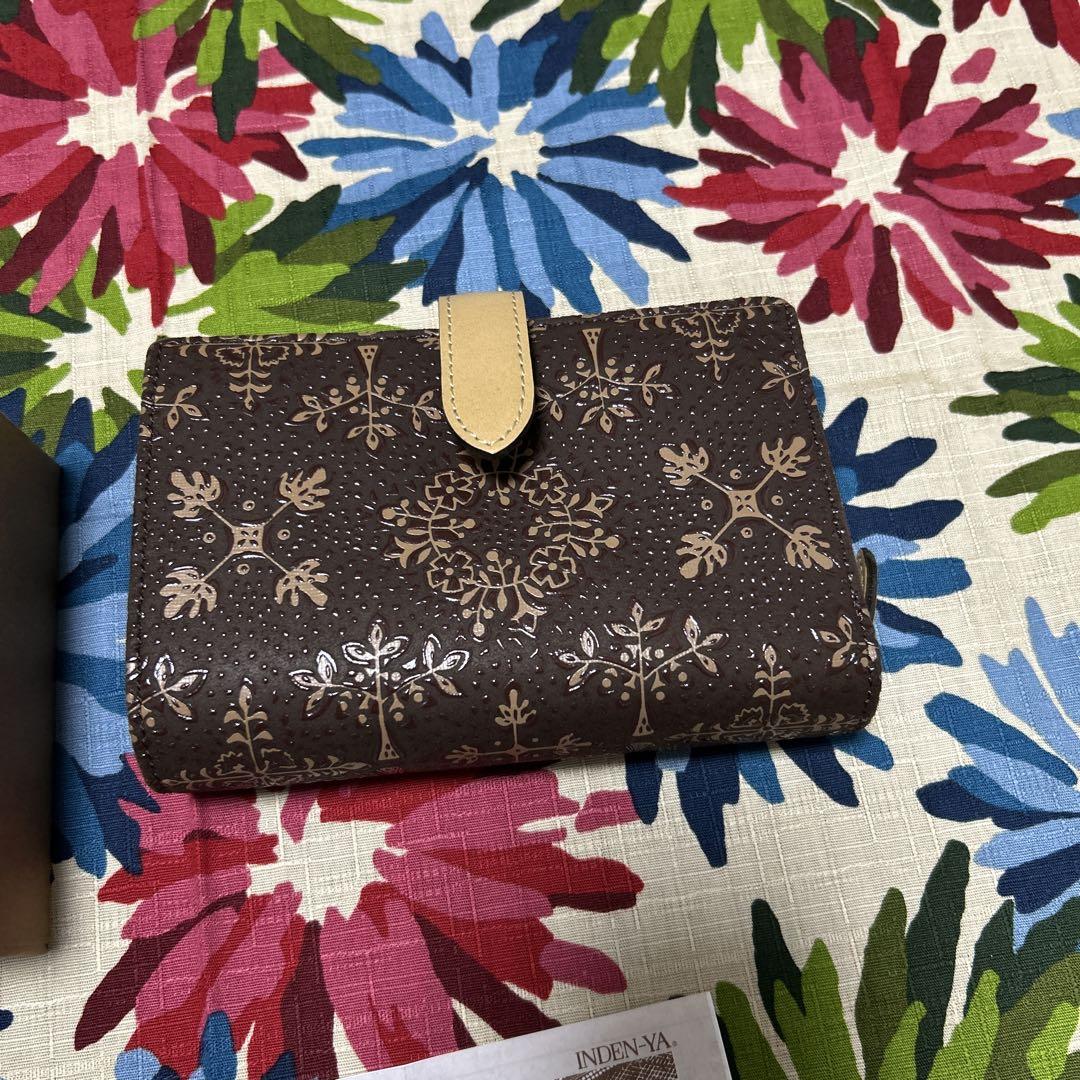 印伝革 Folky フォルキィ 財布 新品未使用 レディース 印伝革 Folky フォルキィ 財布 新品未使用 レディース