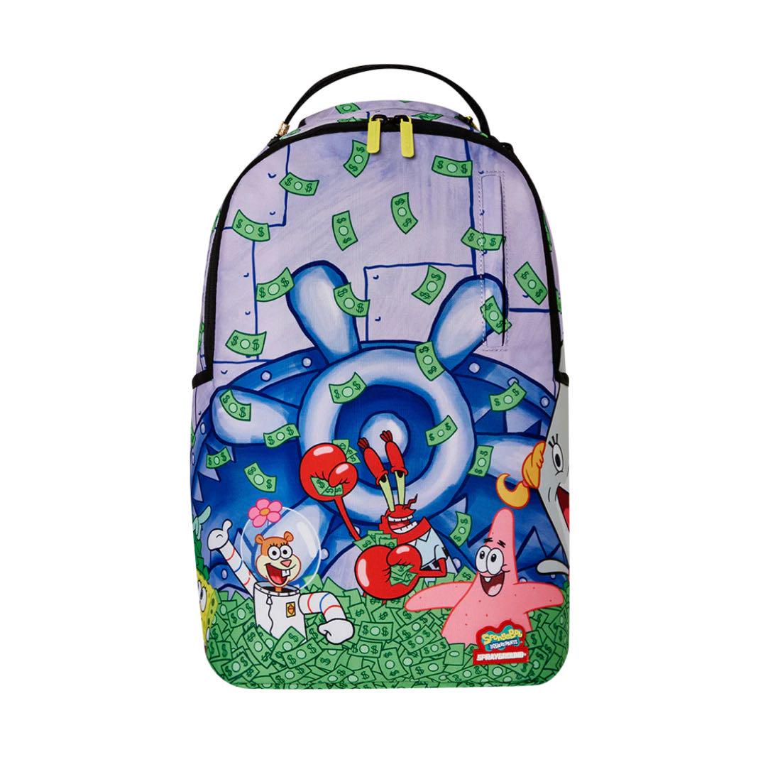 【即購入歓迎】スポンジボブ× Sprayground 海外正規 新品 送料無料