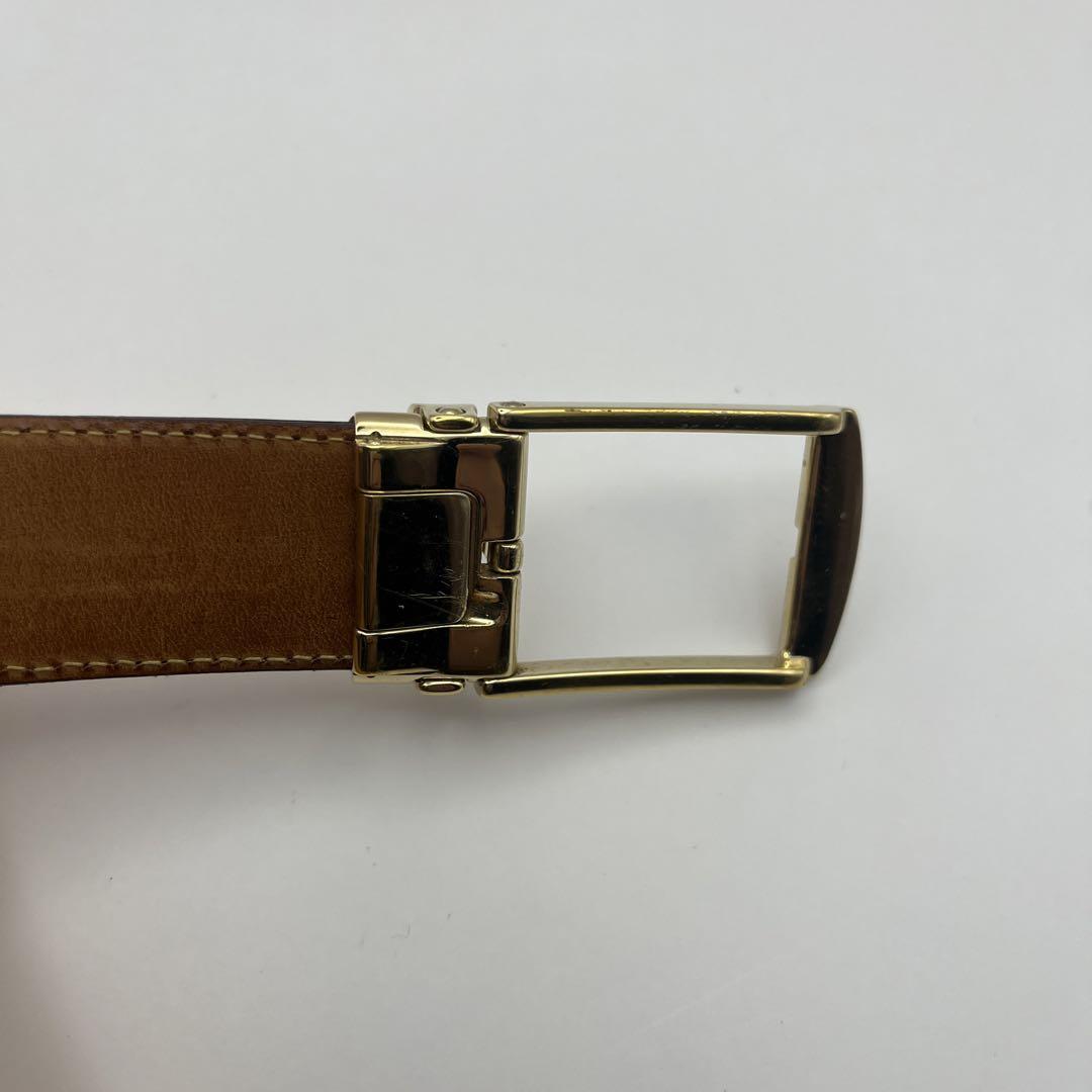 MONT BLANC ベルト　ゴールドバックル　モンブラン