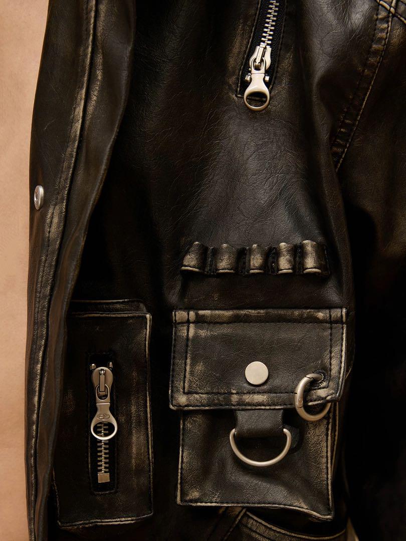PERSONSOUL* Leather Jacket 新品　ジャケット