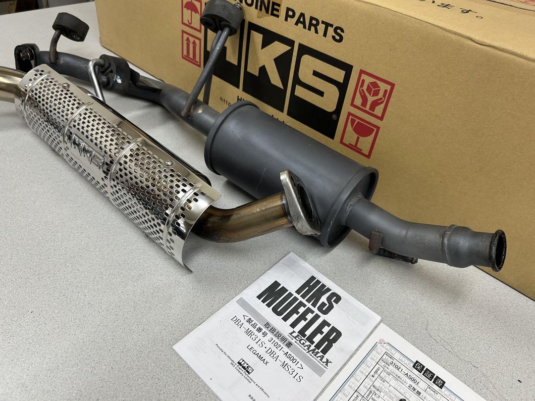 ハスラー MR31S HKS リーガマックス マフラー