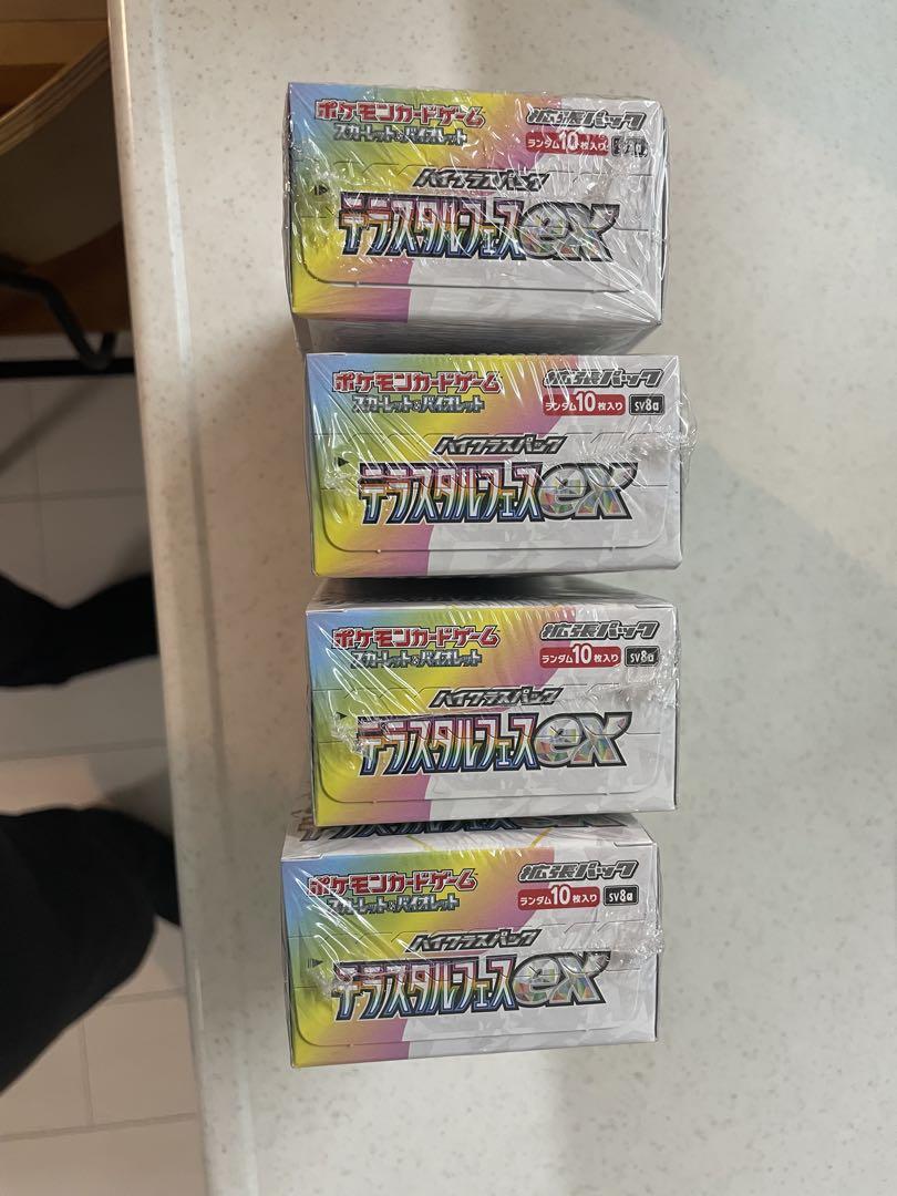 テラスタルフェスex　シュリンク付き4BOX