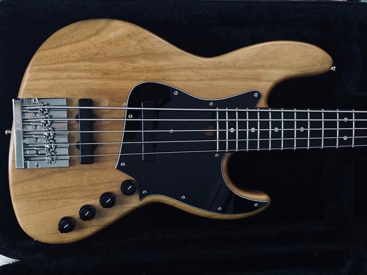 ○手数料無料!! FENDER JAPAN 5弦 ジャズベース JAZZ BASS ブラス