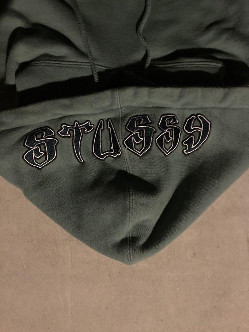 STUSSY ロゴ パーカー