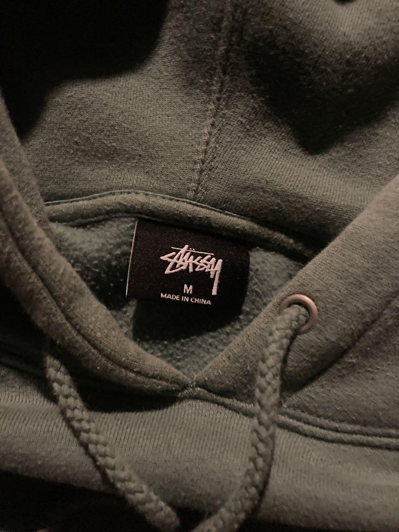 STUSSY ロゴ パーカー