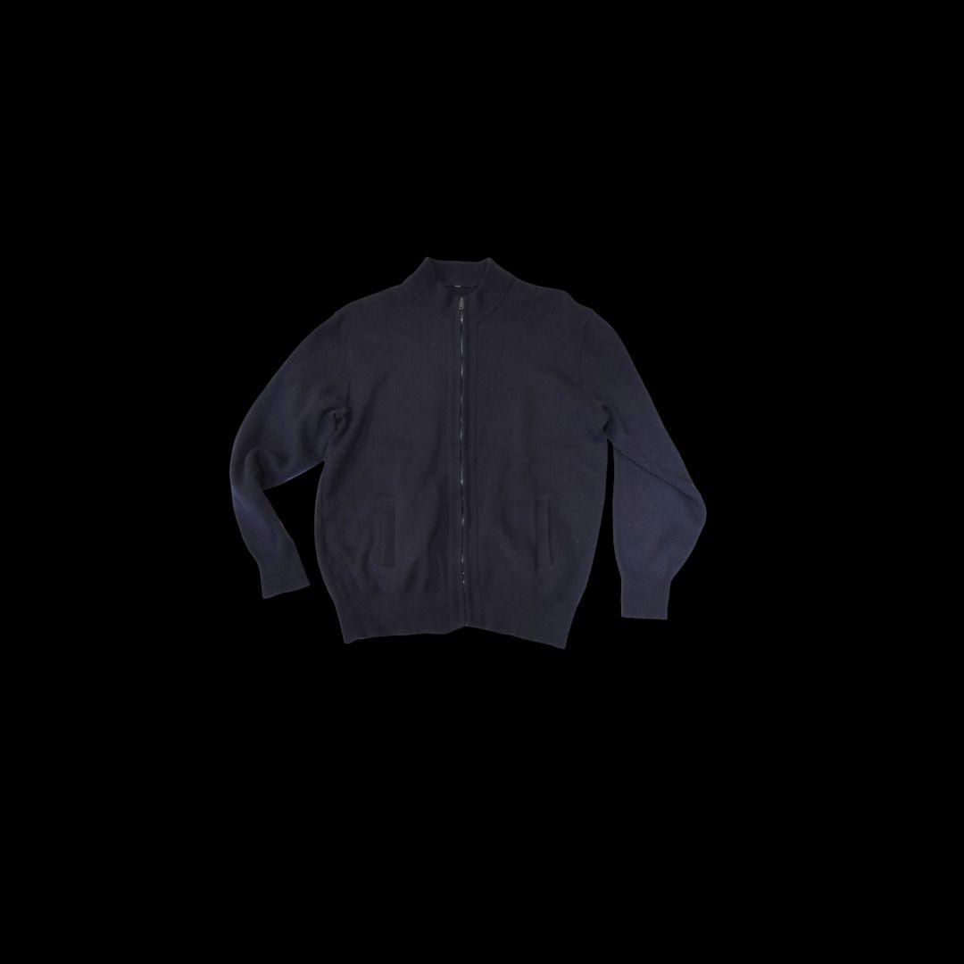 [Archive] 80s Dark Blue Drivers Knit