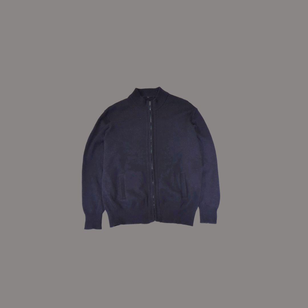 [Archive] 80s Dark Blue Drivers Knit
