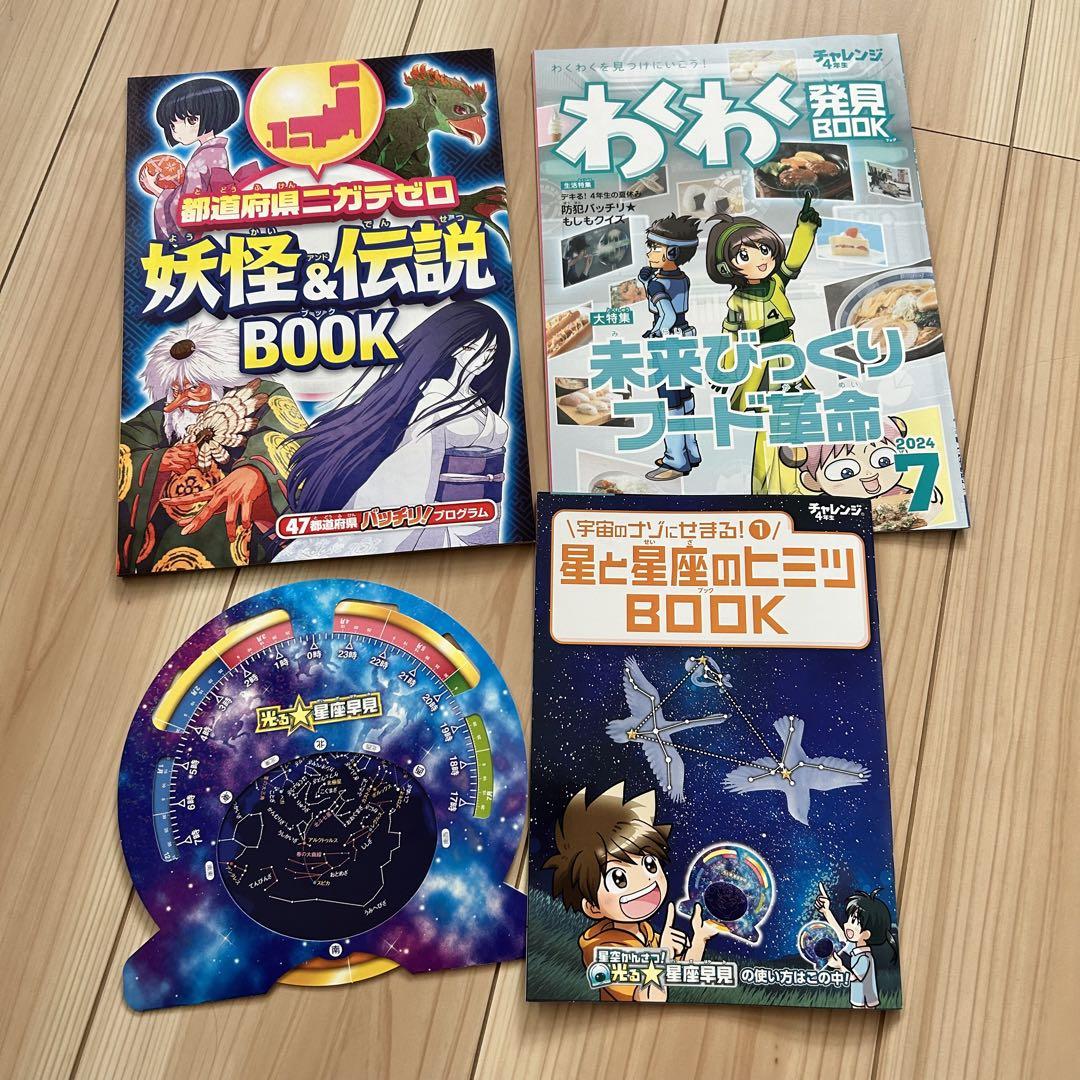 2024年度 ベネッセ 進研ゼミ小学講座 チャレンジ4年生 7月号 8月