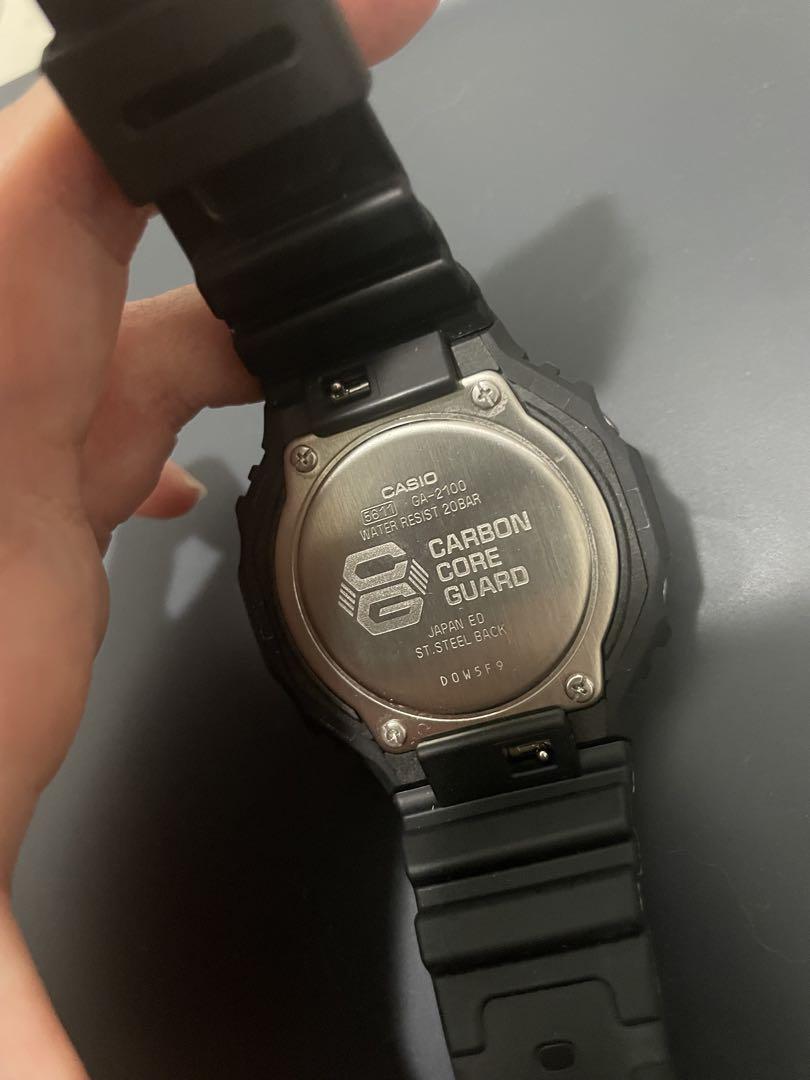 22 G-SHOCK GA-2100-1A1 オールブラック