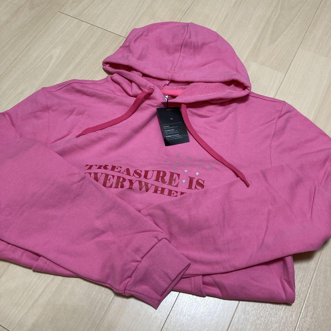 TREASURE パーカー fcmmパーカーtreasure ジュンギュ着用モデル - メルカリ