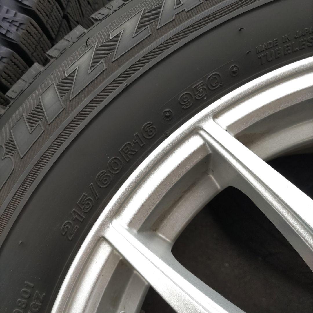 ムク太郎様　ブリジストン　スタッドレスタイヤ　ホイール　215/65R16 ②