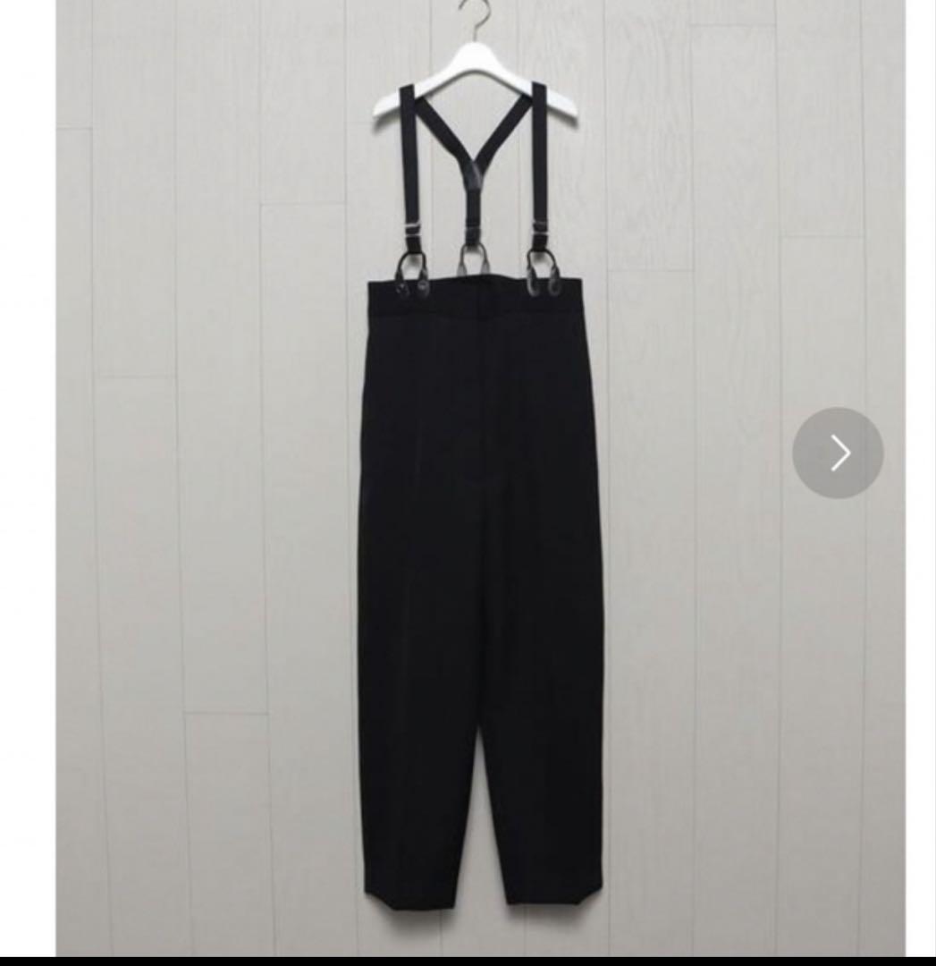 パンツ GABA HIGH WAISTSUSPENDERS PANTS