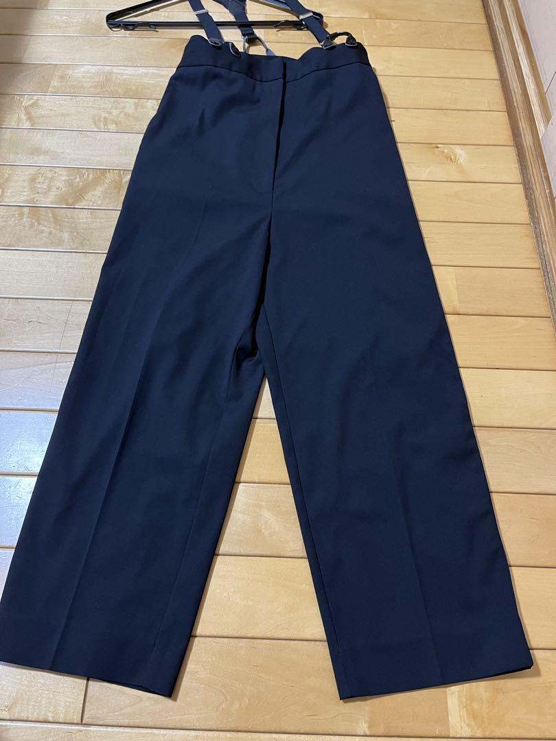 パンツ GABA HIGH WAISTSUSPENDERS PANTS
