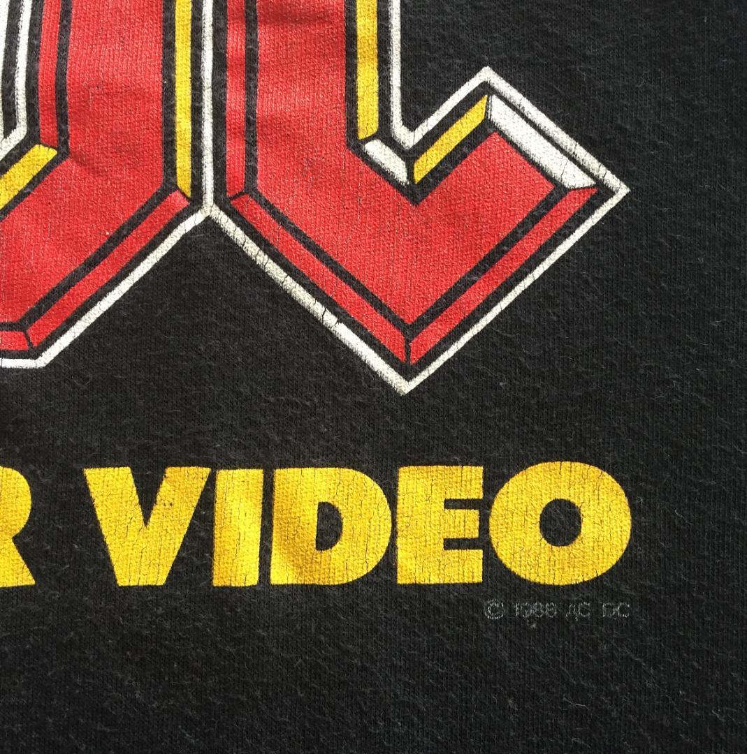 AC/DC TOUR 88 Tシャツ コピーライト入り