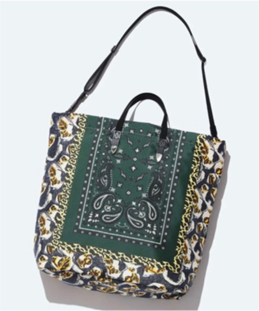 TOGA VIRILIS PRINT TOTE BAG 今期