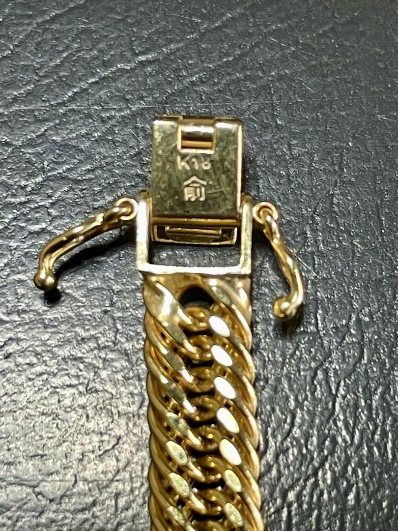 アクセサリー K18 SAUDI GOLD! 8.27g 7.5inches