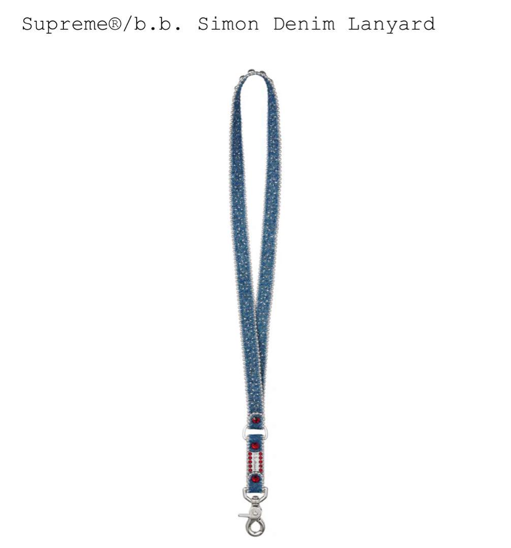 アクセサリー Supreme x b.b. Simon Denim Lanyard