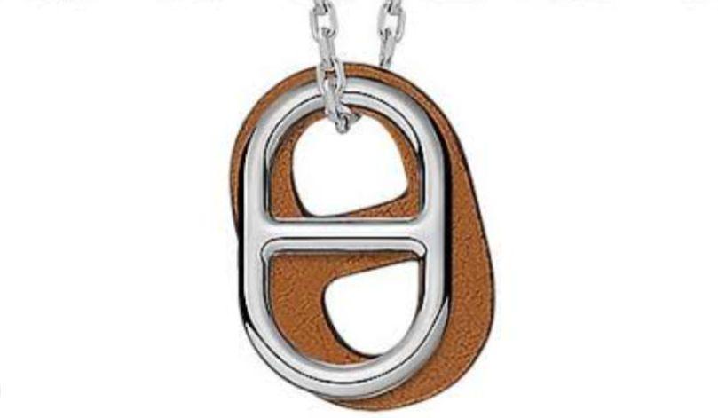 HERMES　エルメス　 オープンリング型 ネックレス オーマイヨンネックレス