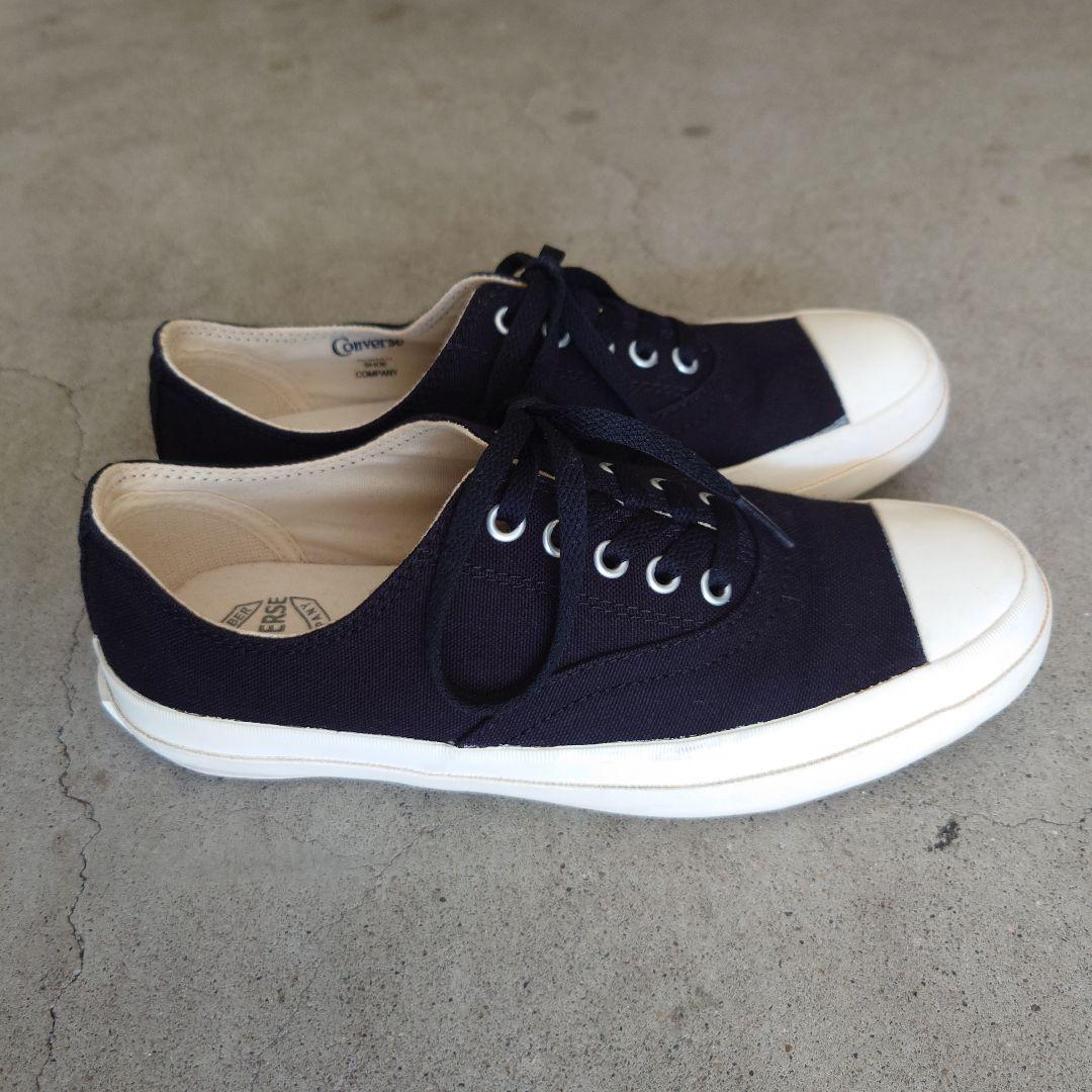 CONVERSE ブラック ローカット スニーカー CONVERSE 「CONVERSE」 ローカットスニーカー 27.0cm ブラック