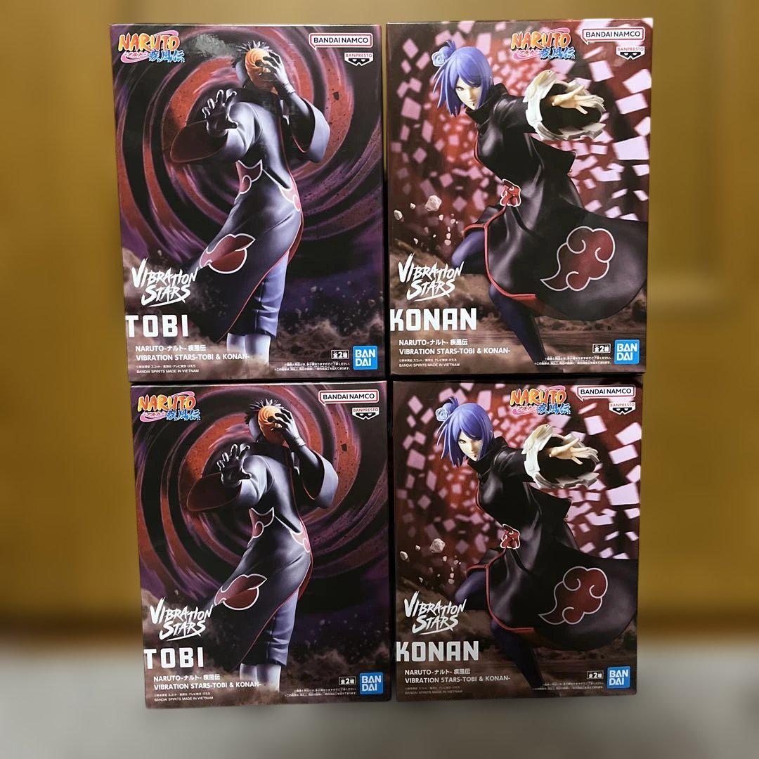 Vibration Stars Tobi & Konan フィギュア4点セット