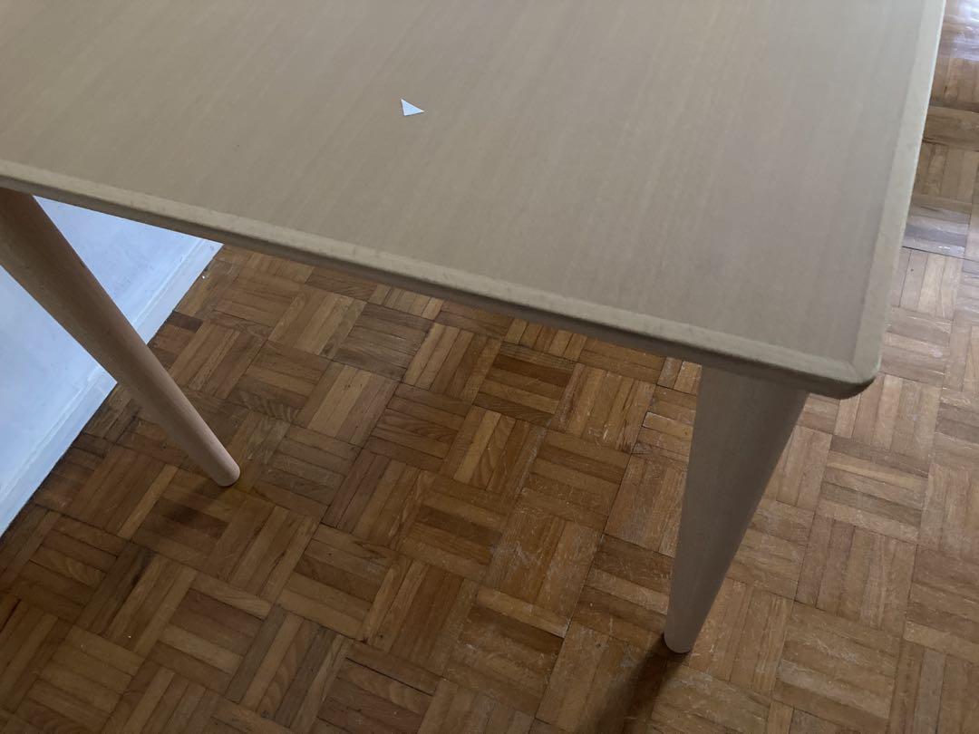 カリモク60テーブル　究極のシンプル　1300サイズ